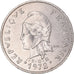 Moneta, Nuova Caledonia, 20 Francs, 1972, Paris, BB+, Nichel, KM:12