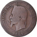 Moeda, França, Napoleon III, Napoléon III, 10 Centimes, 1861, Bordeaux