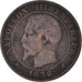 Moneta, Francia, Napoleon III, Napoléon III, 2 Centimes, 1856, Bordeaux, MB