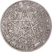 Coin, Morocco, Yusuf, Franc, 1921, bi-Bariz, Paris, EF(40-45), Nickel, KM:36.1