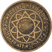 Coin, Morocco, Mohammed V, 50 Francs, AH 1371/1952, Paris, EF(40-45)