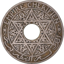 Moneta, Marocco, Yusuf, 25 Centimes, undated (1921), bi-Bariz, Paris, BB
