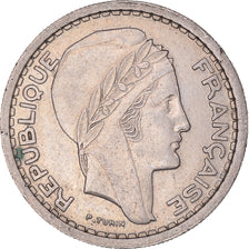 Coin, Algeria, 20 Francs, 1956, Paris, AU(55-58), Copper-nickel, KM:91