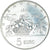 San Marino, 5 Euro, Caravaggio, 2010, Rome, MS(65-70), Prata, KM:496