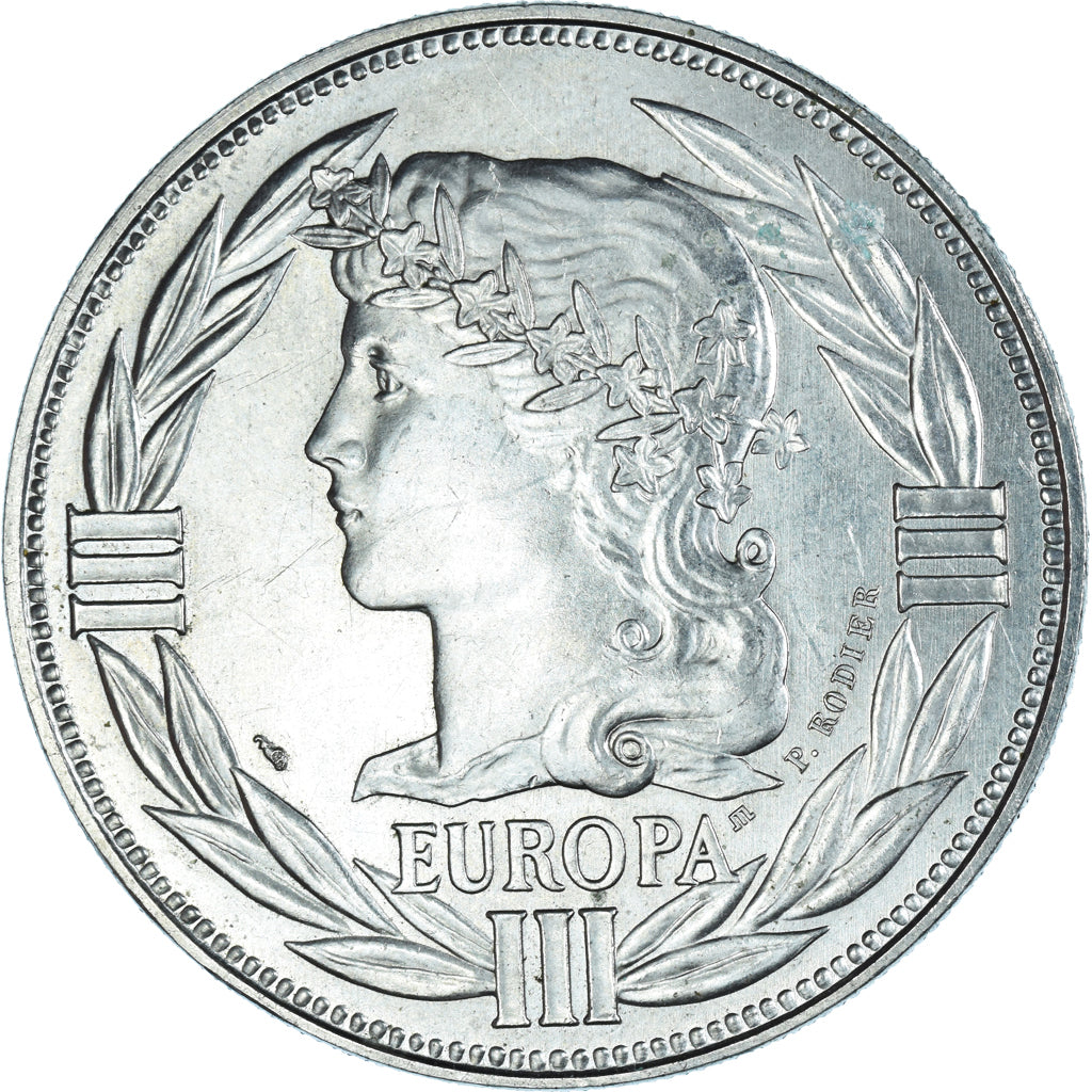 Frankrijk, Medaille, Ecu Europa, Marianne, 1985, Rodier, PR+, Cupro-nikkel