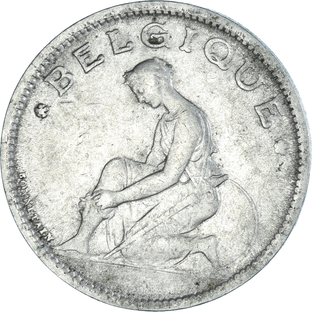 Monnaie, Belgique, Albert I, Franc, 1934, Bruxelles, Bon pour 1 Franc, TB+