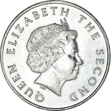 Coin, East Caribbean States, Elizabeth II, 25 Cents, 2007, British Royal Mint