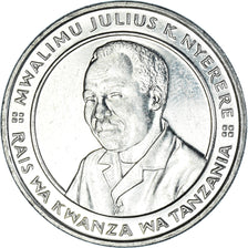 Monnaie, Tanzanie, 10 Shilingi, 1992, Royal Canadian Mint, SPL+, Nickel Clad