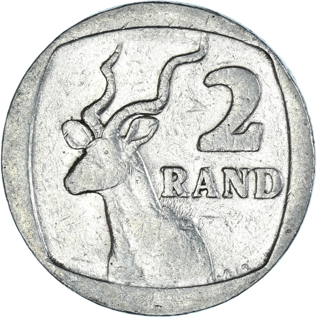 Moeda, África do Sul, 2 Rand, 1991, South Africa Mint, KOUDOU, VF(20-25), Cobre