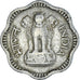 Moneta, REPUBBLICA DELL’INDIA, 10 Naye Paise, 1957, Calcutta, MB+