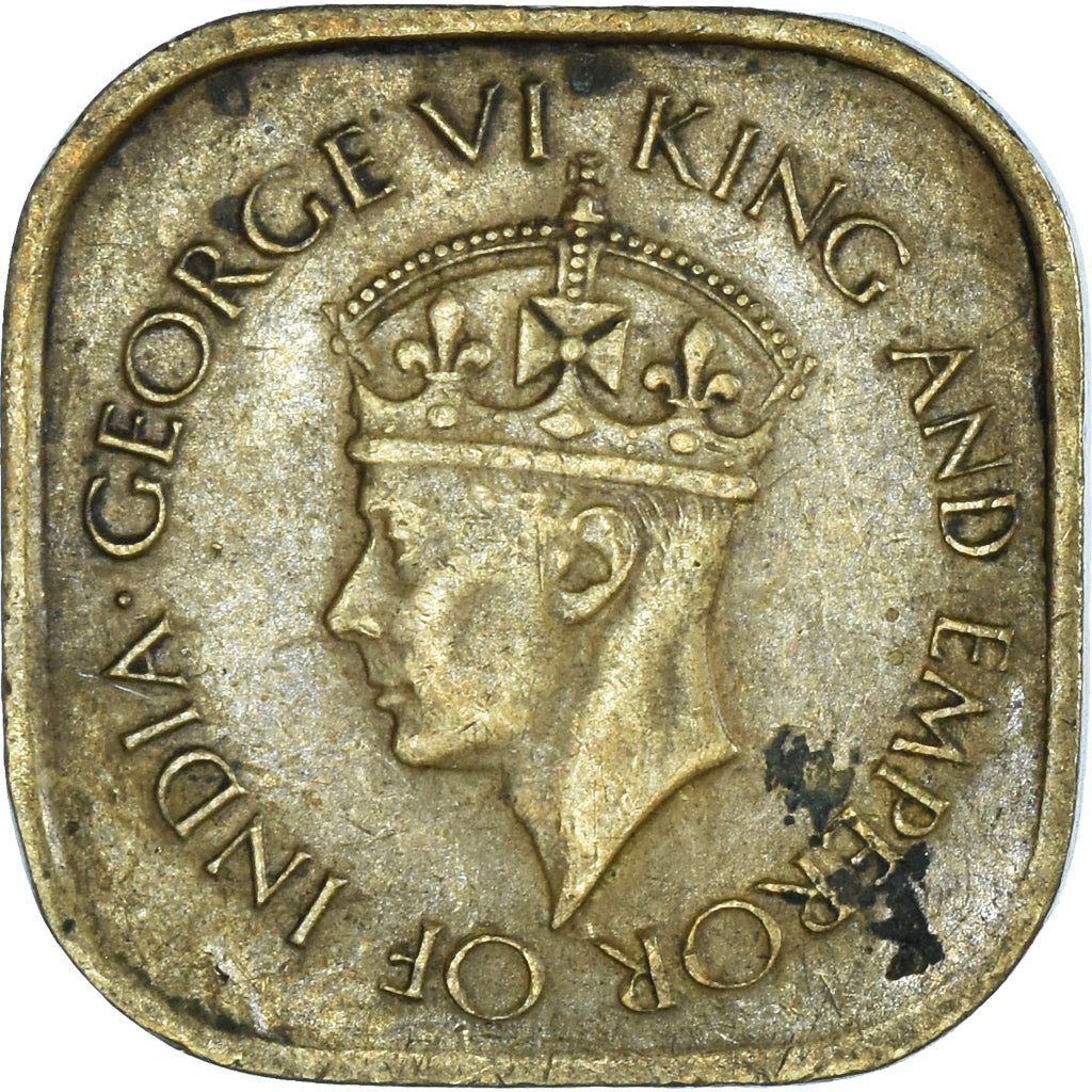Münze, Ceylon, George VI, 5 Cents, 1944, SS, Nickel-brass, KM:113.2