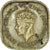 Moneta, Ceylon, George VI, 5 Cents, 1944, BB, Nichel-ottone, KM:113.2