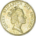 Coin, Hong Kong, Elizabeth II, 10 Cents, 1985, Royal Mint, AU(50-53)