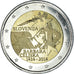 Słowenia, 2 Euro, Barbara Celiska, 2014, MS(63), Bimetaliczny, KM:New