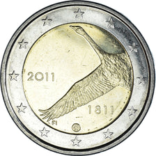 Finland, 2 Euro, Banque, 2011, Vantaa, MS(63), Bi-Metallic, KM:163