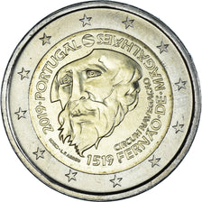 Portugal, 2 Euro, Fernand de Magellan, 2019, Lisbon, MS(63), Bi-Metallic