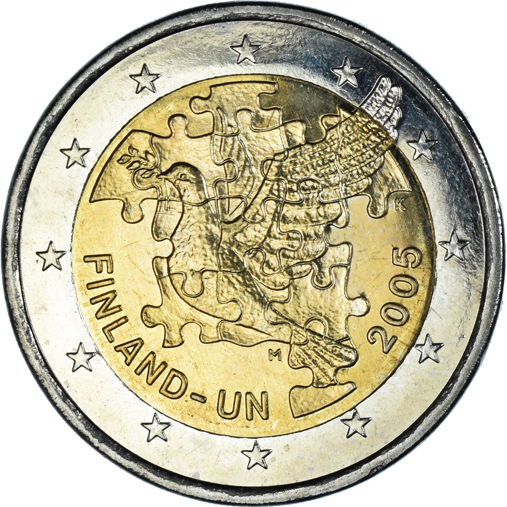 Finland, 2 Euro, Finland - Un, 2005, Vantaa, MS(63), Bi-Metallic, KM:119