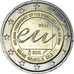 Belgique, 2 Euro, EU Council Presidency, 2010, Bruxelles, SPL, Bimétallique