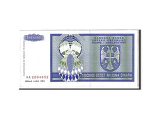 Banknote, Bosnia - Herzegovina, 10 Million Dinara, 1993, KM:144a, AU(50-53)