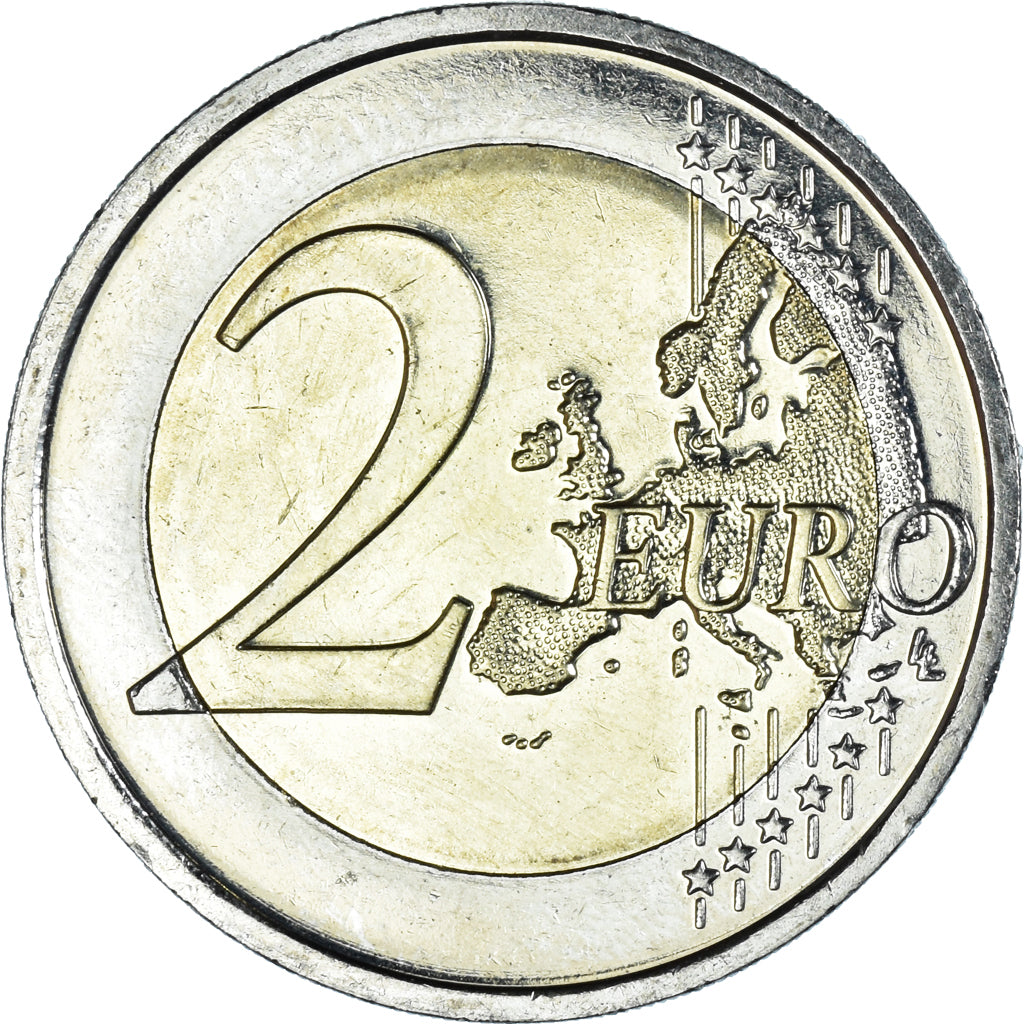 Irlande, 2 Euro, Hibernia, 2016, Sandyford, SPL, Bimétallique