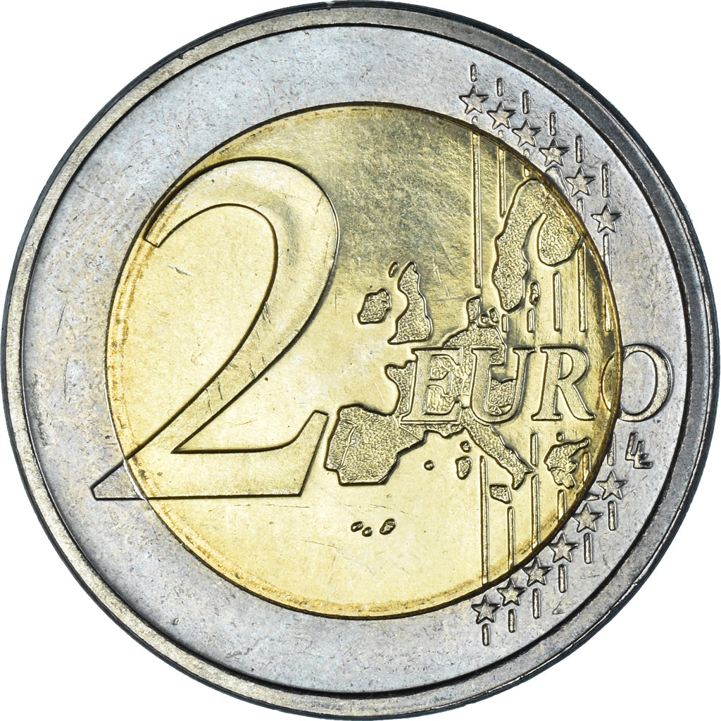 Luxembourg, 2 Euro, Grand Duc Henri et monogramme, 2004, Utrecht, MS(63)