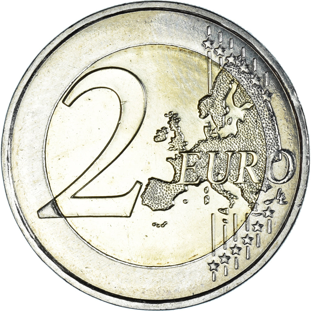 Malta, 2 Euro, Le temple de Hagar Qim, 2017, Paris, UNC-, Bi-Metallic