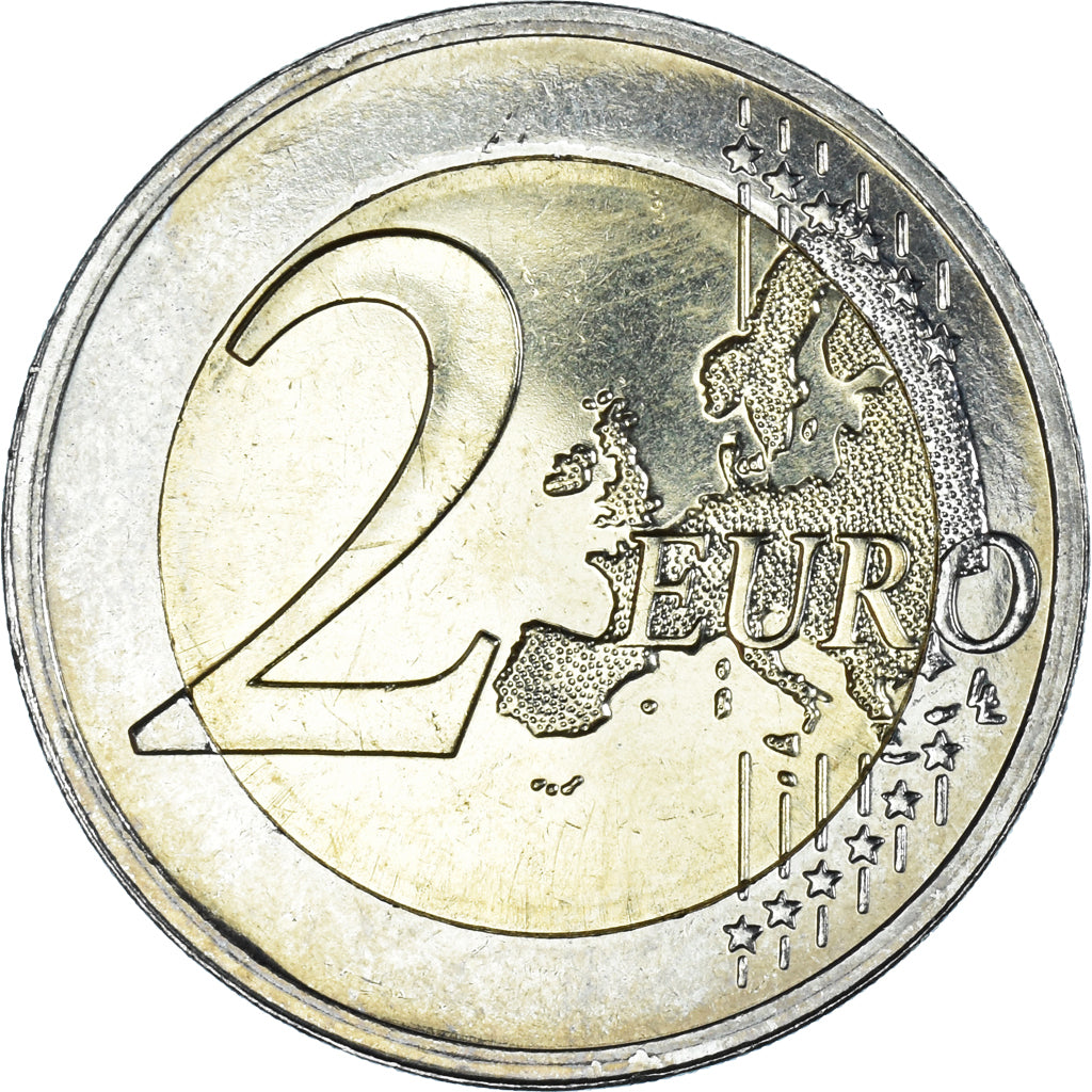 Estonia, 2 Euro, Indépendance des Pays-baltes, 2018, MS(63), Bi-Metallic