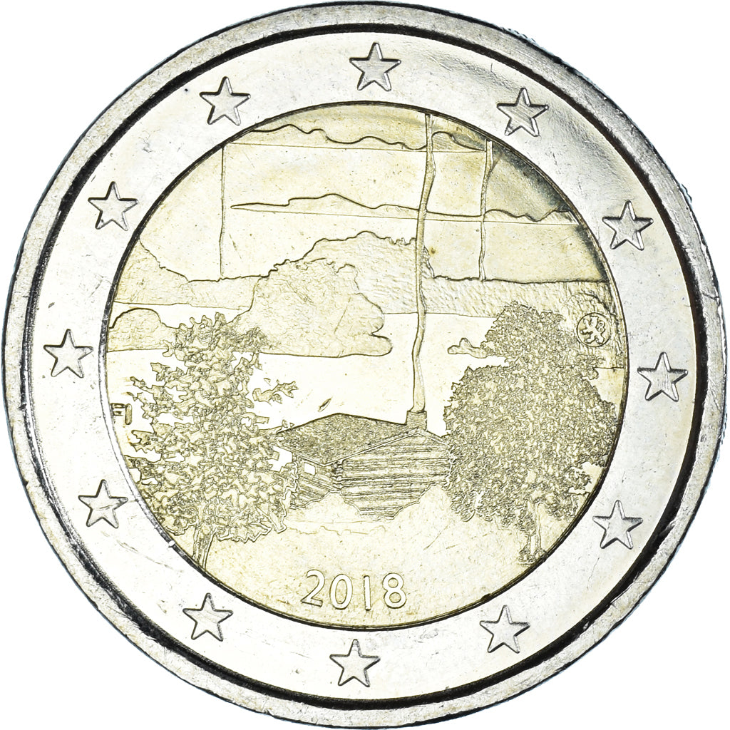 Finlande, 2 Euro, Finnish Sauna Culture, 2018, SPL, Bimétallique