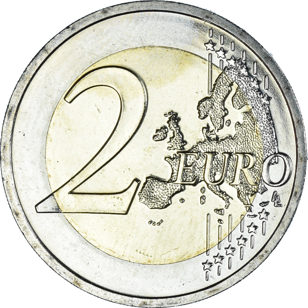 Eslovaquia, 2 Euro, Université Istropolitana, 2017, Kremnica, SC, Bimetálico