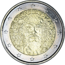 Finland, 2 Euro, Frans Eemil Sillanpää, 2013, Vantaa, MS(63), Bi-Metallic