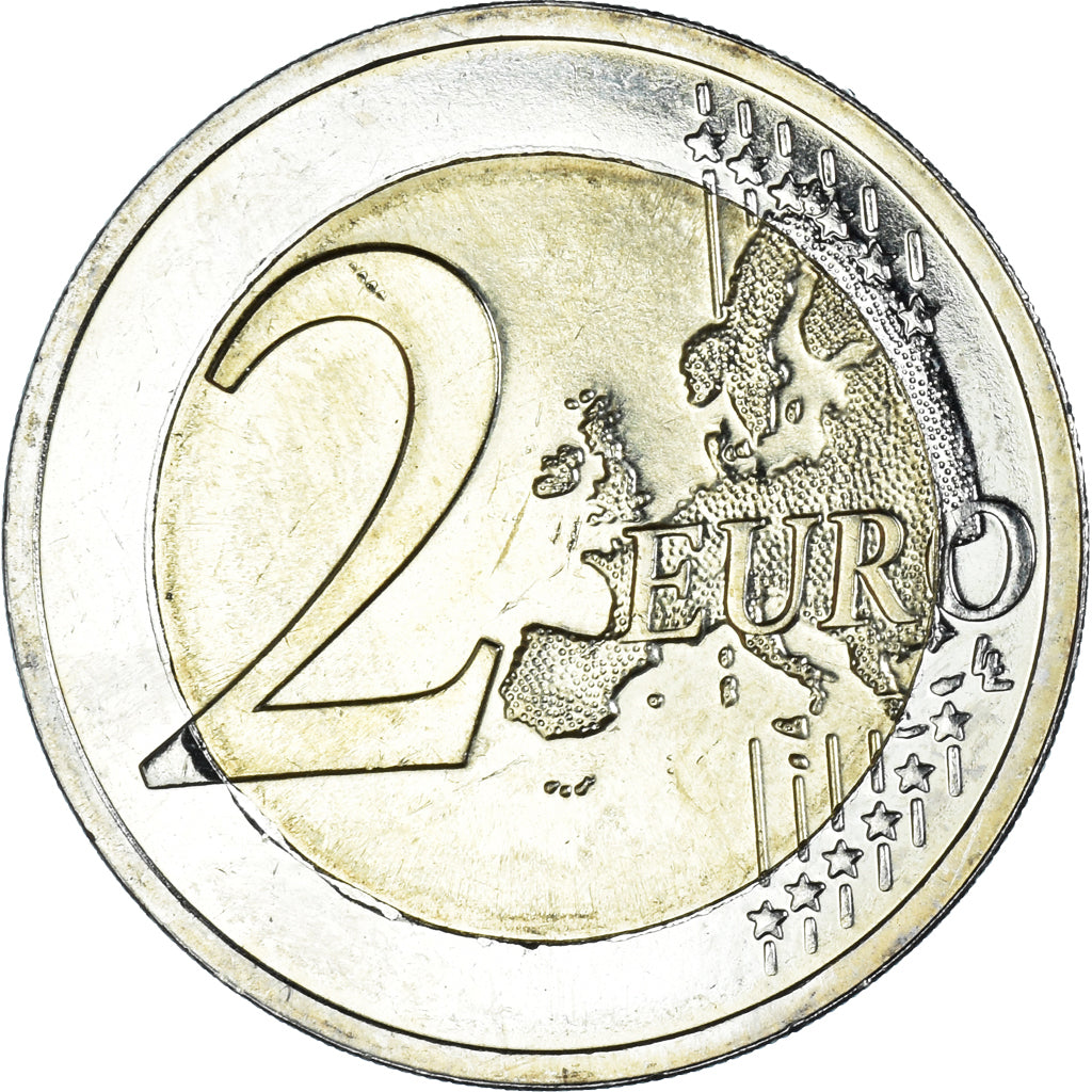 Lithuania, 2 Euro, Célébrations des chants et danses, 2018, MS(63)