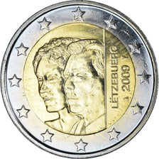 Luxembourg, 2 Euro, 2009, Utrecht, MS(63), Bi-Metallic, KM:93