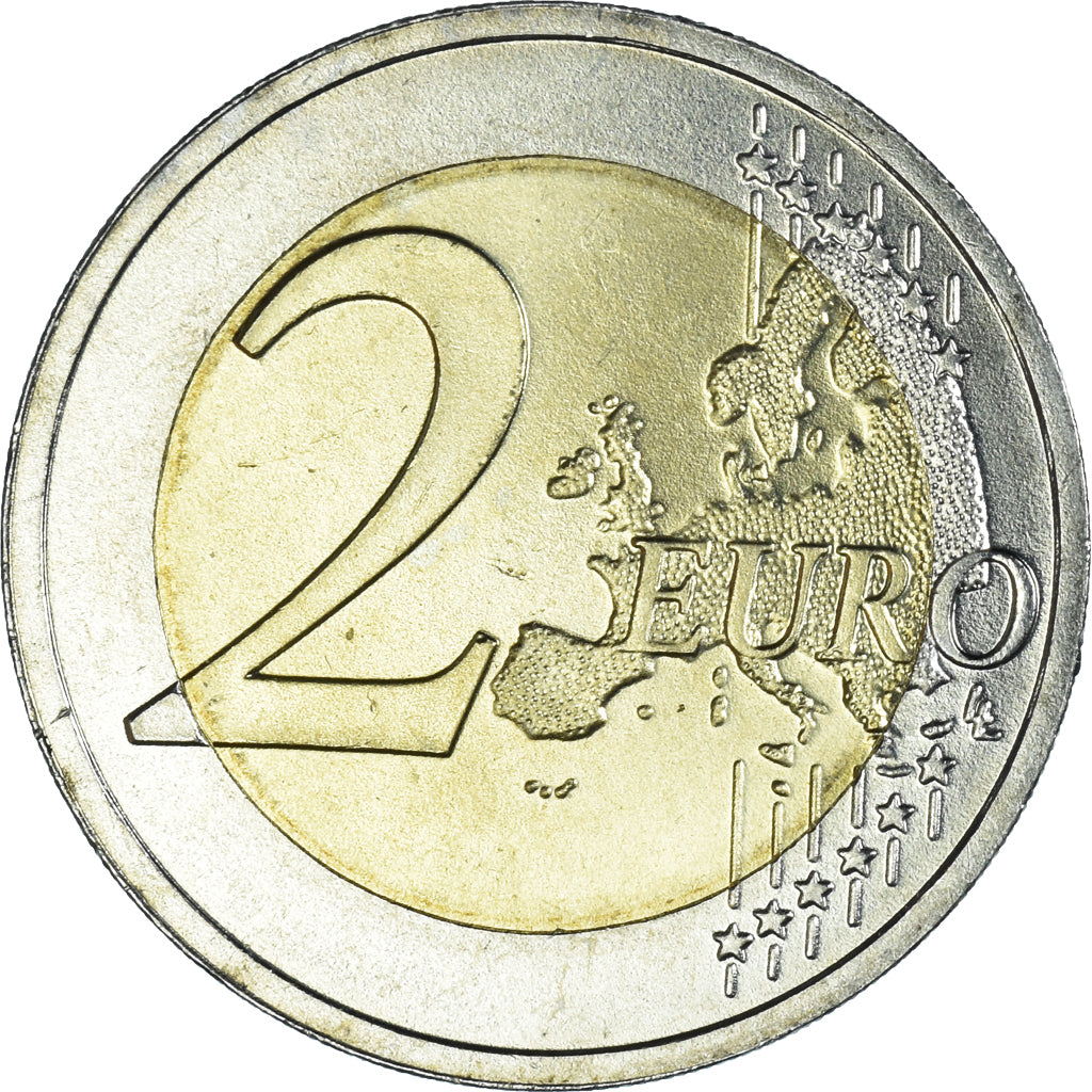 Latvia, 2 Euro, 100 ans des pays baltes, 2018, MS(63), Bi-Metallic, KM:New