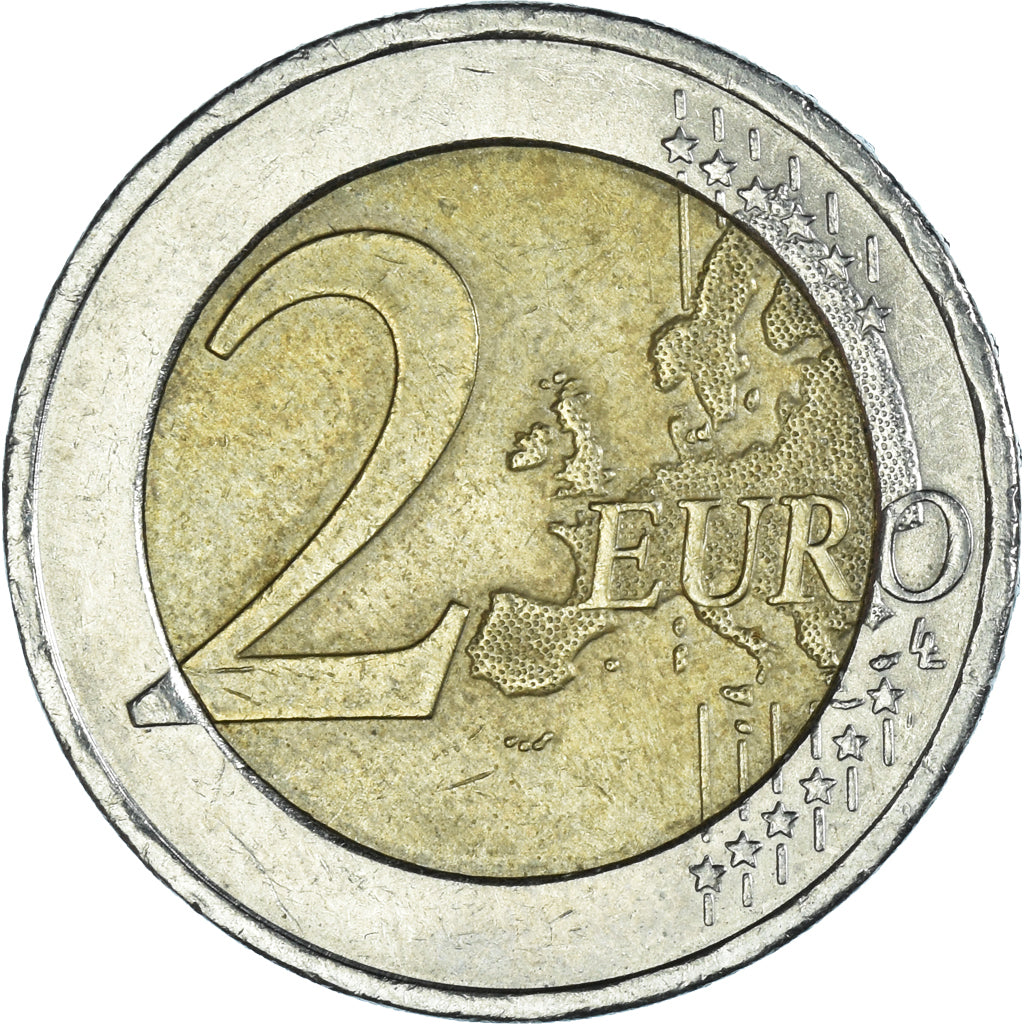 Austria, 2 Euro, Traité de Rome 50 ans, 2007, Vienna, EF(40-45), Bi-Metallic