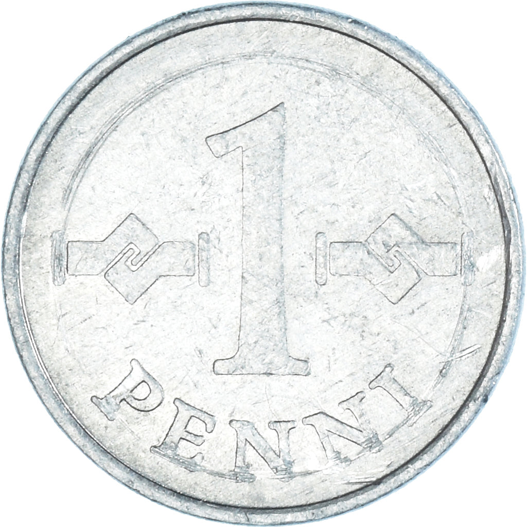 Monnaie, Finlande, Penni, 1973, Helsinki, SUP+, Aluminium, KM:44a