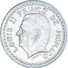 Monnaie, Monaco, 2 Francs, 1943, Paris, TTB, Aluminium, Gadoury:MC 133, KM:121