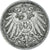 Moneda, ALEMANIA - IMPERIO, Wilhelm II, 5 Pfennig, 1901, Hambourg, BC+, Cobre -