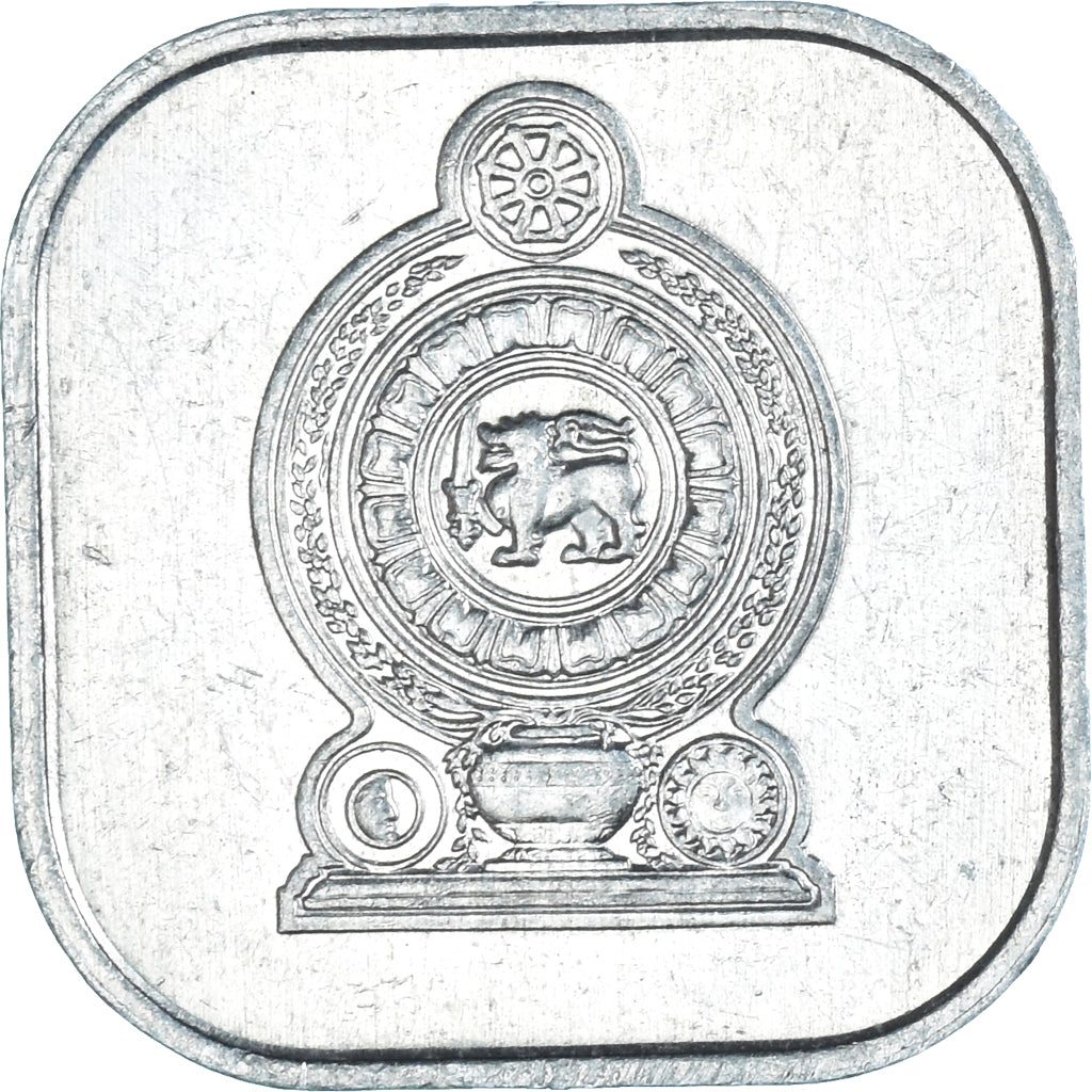 Coin, Sri Lanka, 5 Cents, 1978, British Royal Mint, AU(55-58), Aluminum, KM:139a
