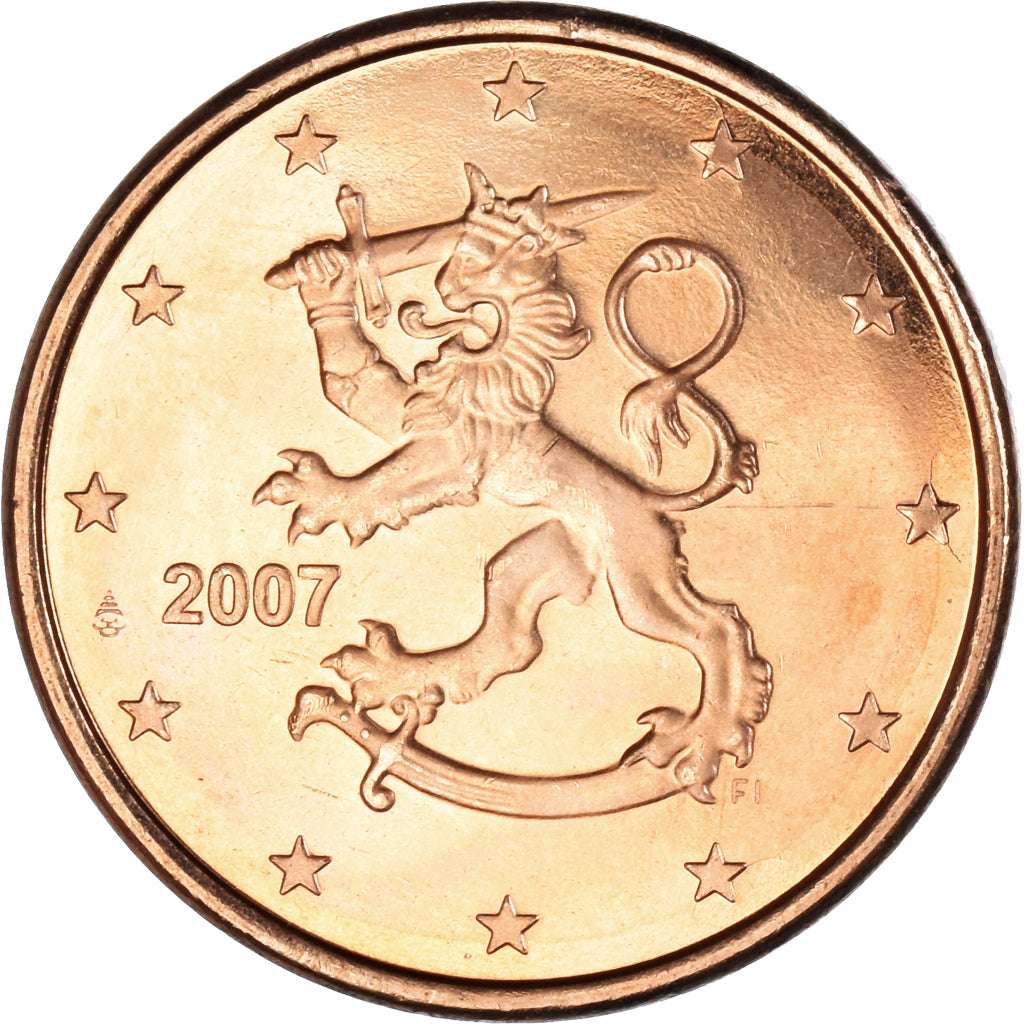 Moneta, Finlandia, 5 Euro Cent, 2007, Vantaa, SPL, Acciaio placcato rame, KM:100