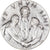 Vaticano, medalla, Jubilé pour l'Année Sainte, Rome, 1975, SC, Bronce plateado