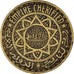 Monnaie, Maroc, Mohammed V, 50 Francs, 1371, Paris, TB+, Bronze-Aluminium, KM:51