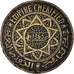 Moneta, Marocco, Mohammed V, 5 Francs, 1365, Paris, MB+, Alluminio-bronzo, KM:43