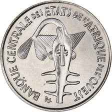 Coin, West African States, 100 Francs, 1976, MS(63), Nickel, KM:4