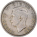 Monnaie, Grande-Bretagne, George VI, Florin, Two Shillings, 1947, TTB+