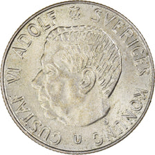 Moneta, Svezia, Gustaf V, Krona, 1966, SPL, Argento, KM:814