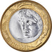 Coin, Brazil, Real, 2009, Rio de Janeiro, EF(40-45), Bi-Metallic, KM:652a