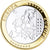 Eslovénia, medalha, Euro, Europa, Politics, FDC, MS(65-70), Silver plated gold