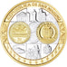 San Marino, Medaille, Euro, Europa, STGL, Silver plated gold