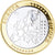Mónaco, medalla, L'Europe, Monaco, Politics, FDC, Silver plated gold
