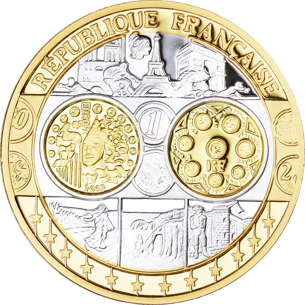 France, Médaille, Europe, République Française, Politics, Society, War, FDC